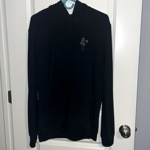 EUC Men’s Travis Mathew L Black Hoodie with Palm Tree 🌴 details